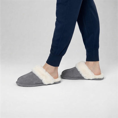 Cozy Jane Slippers - Gray