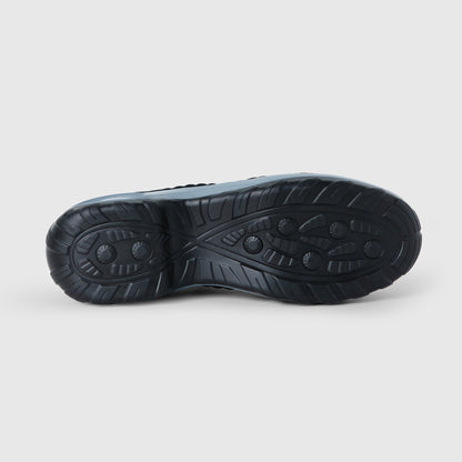 Breathable No-Tie Stretch Shoes - Black Grey