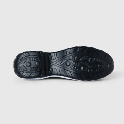 Breathable No-Tie Stretch Shoes - Black White