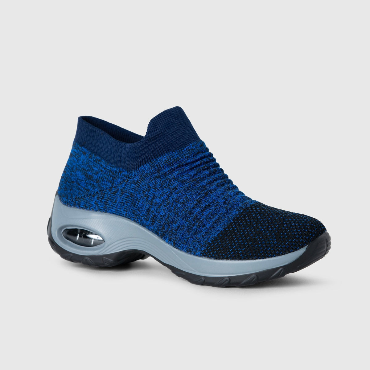 Breathable No-Tie Stretch Shoes - Blue
