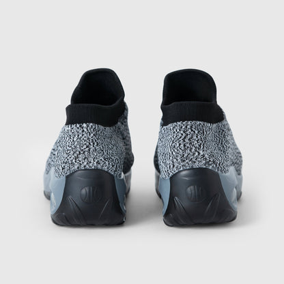 Breathable No-Tie Stretch Shoes - Grey