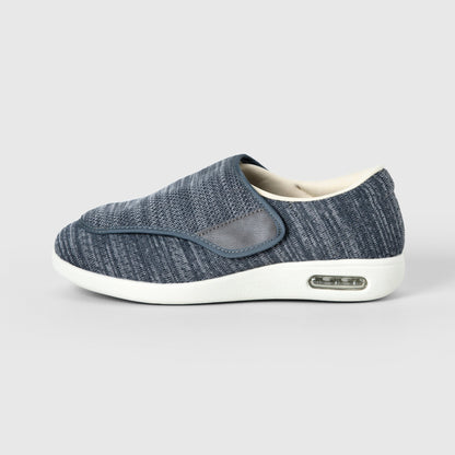 Chloe Stretch No-Tie Wide Shoes w/ Adjustable Closure