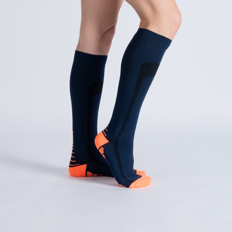 Compression Socks - Blue Orange
