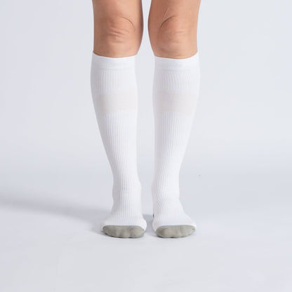6-Pack Black & White Compression Sock Bundle