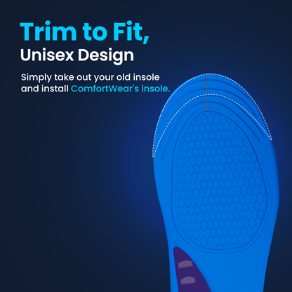 2-Pack Memory-Sole Gel Sport Orthotic