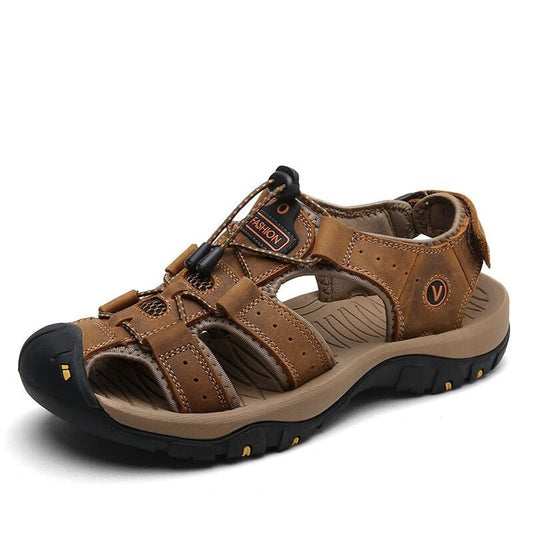 Men's High-Altitude Ortho Heel Strap Sandals - Espresso