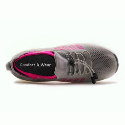 Ortho Stretch Cushion Shoes - Black Purple