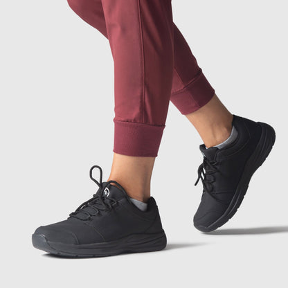 Stride Cushion Shoes - Midnight Black