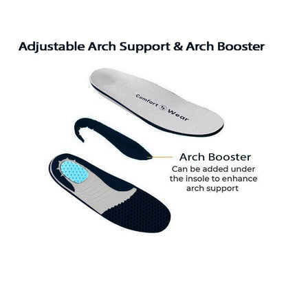 Stride Cushion Shoes - White